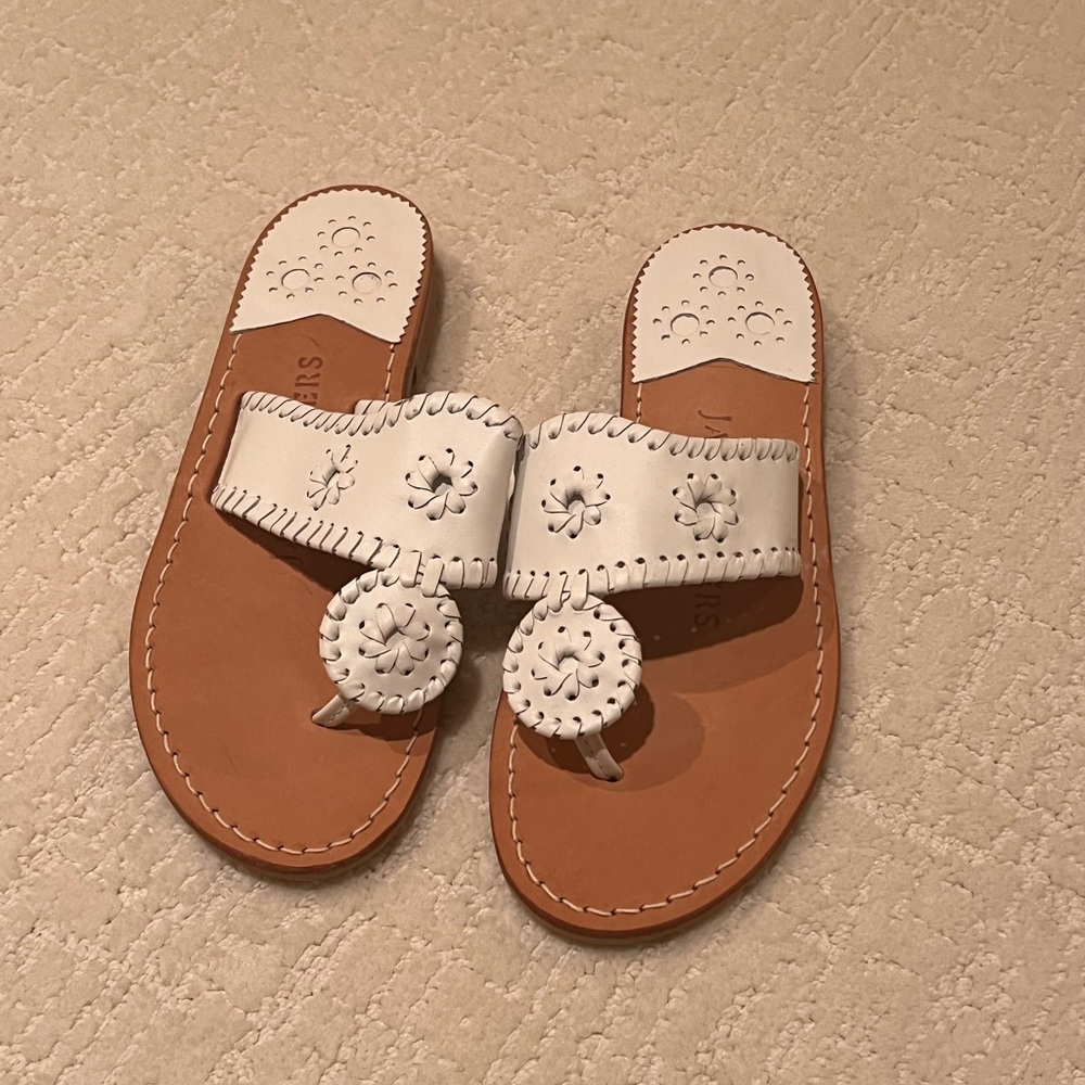 Jack Rodger’s Jacks Flat Sandals, worn once! Perfect for summer and the beach!